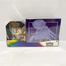 Pokemon Chilling Reign Elite Trainer Box ETB + Tin - Costco Bundle - Sealed - Image 1