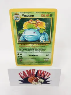 Pokemon Venusaur 15/102 Base Set Holo MP BUF - Image 1