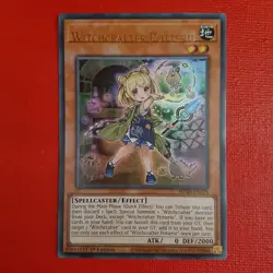 Yugioh Witchcrafter Potterie MP20-EN219 1st Edition Name Shift Misprint - Image 1