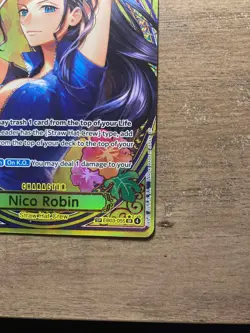Nico Robin (SP Alt Art) EB03-055 SR ONE PIECE Heroines Edition Lightly Played - Image 4