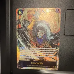 Bandai Crocodile OP14-120 The Seven Warlords Holo Secret Rare 10000 SEC - Image 1