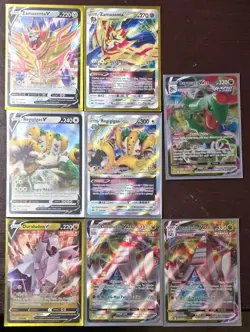 Pokemon Cards Lot (Crown Zenith - Evolving Skies - V Vmax - M/NM - Holo - Tcg) - Image 1