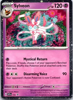 Sylveon - (Cosmos Holo) Promo SV: Scarlet & Violet Promo Cards Holo 172 NM - Image 1