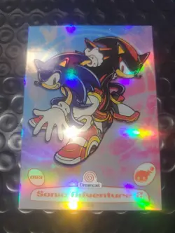 2025 Sega Dreamcast Trading Card Limited Run Foil SP Sonic Knuckles #053 - Image 1