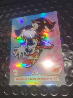 2025 Sega Dreamcast Trading Card Limited Run Foil SP Sonic Knuckles #053 - Image 3