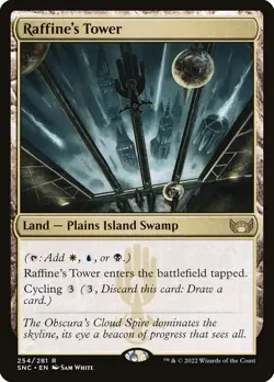 Raffine's Tower ( Near Mint) (SNC) | MTG - Image 1