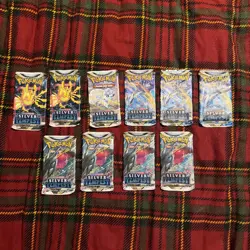 Pokemon TCG Silver Tempest Booster Pack X10 Factory Sealed English New 2022 - Image 1
