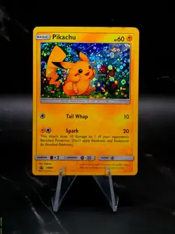Pikachu Black Star Promo Holofoil Lightning SM86 Sun & Moon 2017 Pokemon Card - Image 1