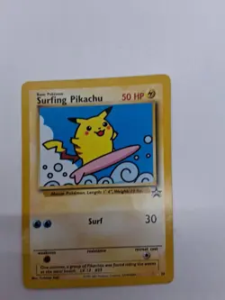 Surfing Pikachu 28/53 Nintendo Black Star Promo 2001 Pokemon TCG - Image 1