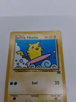 Surfing Pikachu 28/53 Nintendo Black Star Promo 2001 Pokemon TCG - Image 3