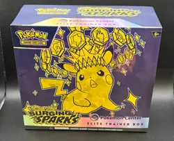Pokemon Surging Sparks Pokemon Center ETB Elite Trainer Box - Sealed ETB - Image 1