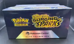 Pokemon Surging Sparks Pokemon Center ETB Elite Trainer Box - Sealed ETB - Image 4