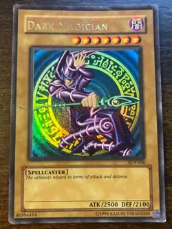 Yugioh Dark Magician SDY-006 Ultra Rare HP - Image 1