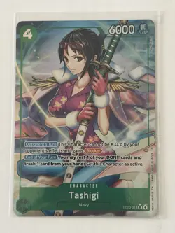 Tashigi (Alternate Art) EB03-018 Extra Booster: One Piece Heroines Edition Foil - Image 1