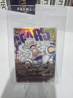 ONE PIECE Monkey D. Luffy Alt Art OP05-119 SEC Awakening of the New Era Japanese - Image 1