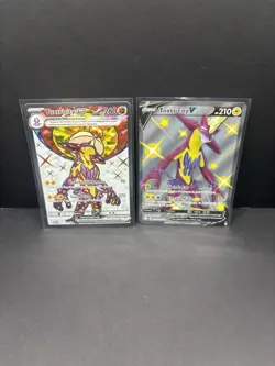 Pokemon Toxtricity ex + Toxtricity V Ultra Rare Holo Card Lot 2 Cards - Image 1