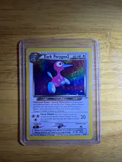 Pokemon TCG Dark Porygon2 Neo Destiny Holo Card 8/105 Unlimited Rare - Image 1