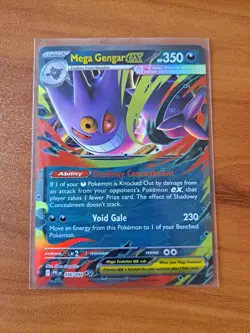 Mega Gengar EX Pokemon Card - Image 1