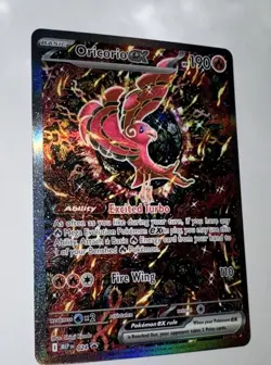 Oricorio EX #24 Mega Evolution Phantasmal Flames Black Star Promo Card NM - Image 3