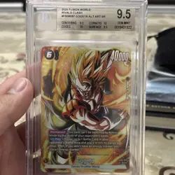 Dragon Ball Super Card Game 2025 Fusion World Gogeta Alt Art SR BGS 9.5 - Image 1