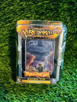 REDAKAI Conquer The Kairu Meta Charged KAIRU TIN 25 Blast 3D Cards Set SEALED! - Image 1