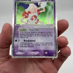 SWIRL Mr. Mime ex 110/112 Firered & Leafgreen Holo Rare Vintage Pokemon Card LP- - Image 4