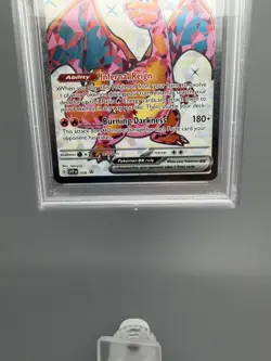 Charizard EX 2023 Pokemon 151 Premium Collection SVP EN Card #56 PSA 10 - Image 3