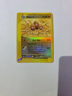Pokemon TCG Dugtrio Reverse Holo Card 44/165 Expedition Base Set - Image 1