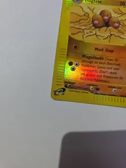 Pokemon TCG Dugtrio Reverse Holo Card 44/165 Expedition Base Set - Image 3