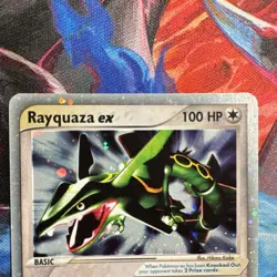 Pokemon Rayquaza ex 97/97 EX Dragon Ultra Rare Holo Card 100 HP - Image 5