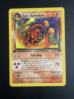 Dark Charmeleon | 32/82 | Team Rocket | 1st Edition | Pokemon Card | LP - Image 1
