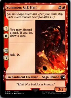 FINAL FANTASY #163 Summon: G.F. Ifrit - Image 1