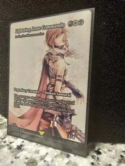 Final Fantasy: Through the Ages - Lightning, Lone Commando Non-Foil (Near Mint) - Image 3