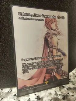 Final Fantasy: Through the Ages - Lightning, Lone Commando Non-Foil (Near Mint) - Image 4