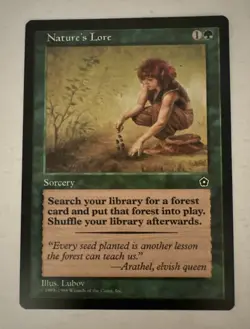 MTG * Natures Lore NM NP Portal Regular SellbyCyn - Image 1