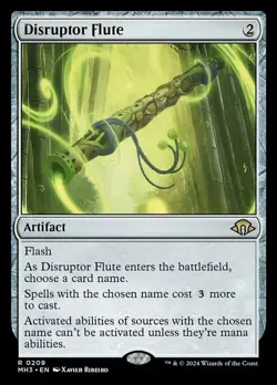 Disruptor Flute - Modern Horizons 3 (MH3) - (Near Mint NM) pack fresh edh - Image 1