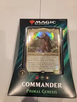 Magic: the Gathering Commander 2019 Primal Genesis Preconstructed Theme Deck... 630509892495 - Image 1