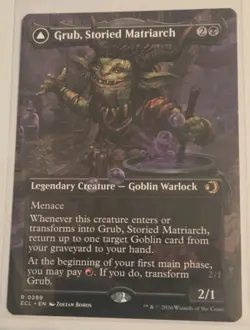 Grub, Storied Matriarch (Borderless) Lorwyn Eclipsed Regular - Image 1