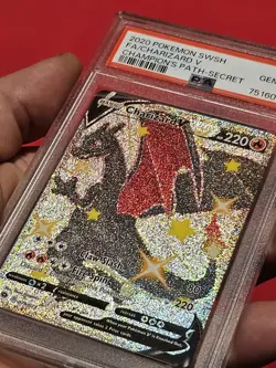 Pokemon TCG Charizard V Champions Path Holo Card 079/073 PSA 10 - Image 3
