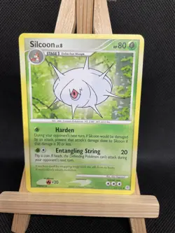Pokemon TCG Silcoon Diamond & Pearl 63/130 Regular - Image 1