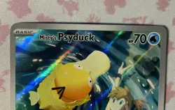 Pokemon Misty's Psyduck 193/182 Sv10: Destined Rivals Illustration Rare IR - Image 2