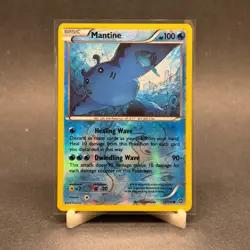 Pokemon - Mantine - 27/114 - XY Steam Siege - Reverse Holo - NM - Image 1