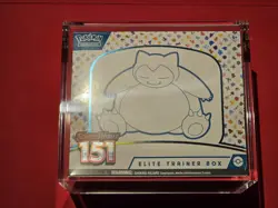 Pokemon TCG: Scarlet & Violet-151 Elite Trainer Box (WITH DISPLAY CASE) 820650854668 - Image 1