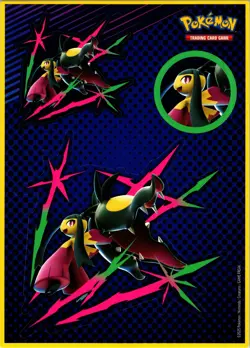 Pokemon Mawile Exclusive Sticker sheet with 3 stickers on it - 5x7 - Image 1