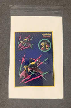 Pokemon Mawile Exclusive Sticker sheet with 3 stickers on it - 5x7 - Image 2