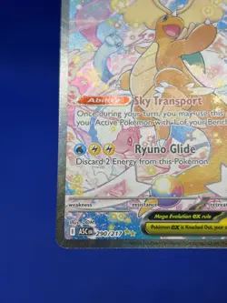 Pokemon ME: Ascended Heroes Mega Dragonite ex 290/217 Special Illustration Rare - Image 5