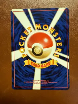Pokemon - TCG: Pikachu - Gold, Silver, to a New World... - Old Back - JPN - NM-M - Image 2