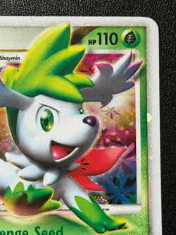 Pokemon Shaymin LV.X DP39 Black Star Promo Holo LP - Image 3