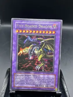 Yu-Gi-Oh! TCG Konami Five-Headed Dragon Ultra Rare SD09-ENSS1 Limited Edition - Image 3