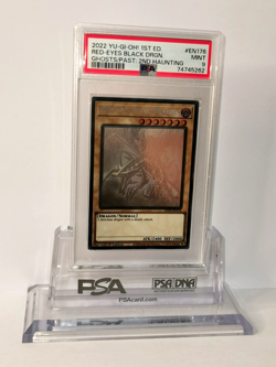 Red-Eyes Black Dragon gfp2-en176 Ghost Rare MINT - PSA 9 Yu-Gi-Oh! - Image 1